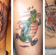 Running-Inspired Tattoo Slider