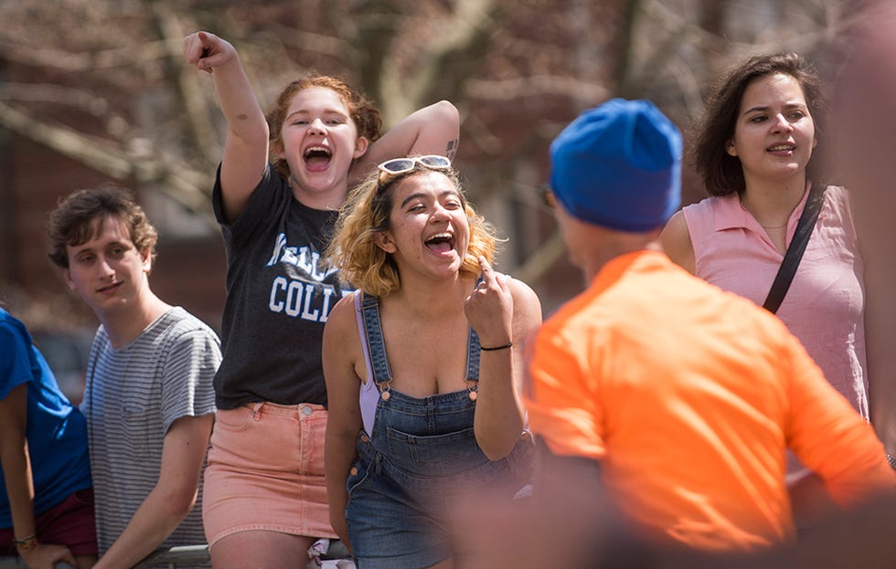 Wellesley College Scream Tunnel