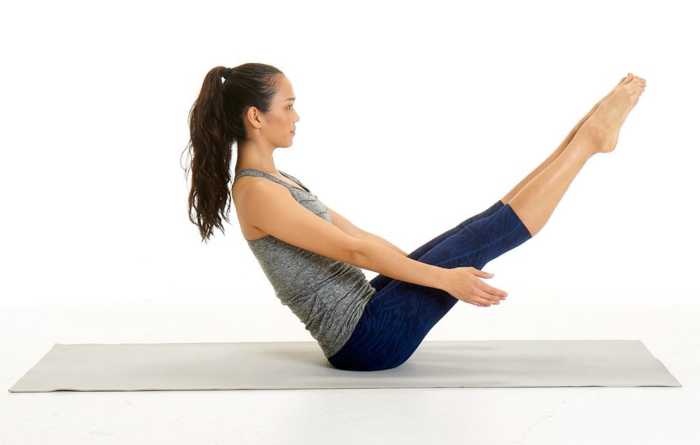 You'll Love This Weighted Yoga Flow Even If You're Not A 'Yoga