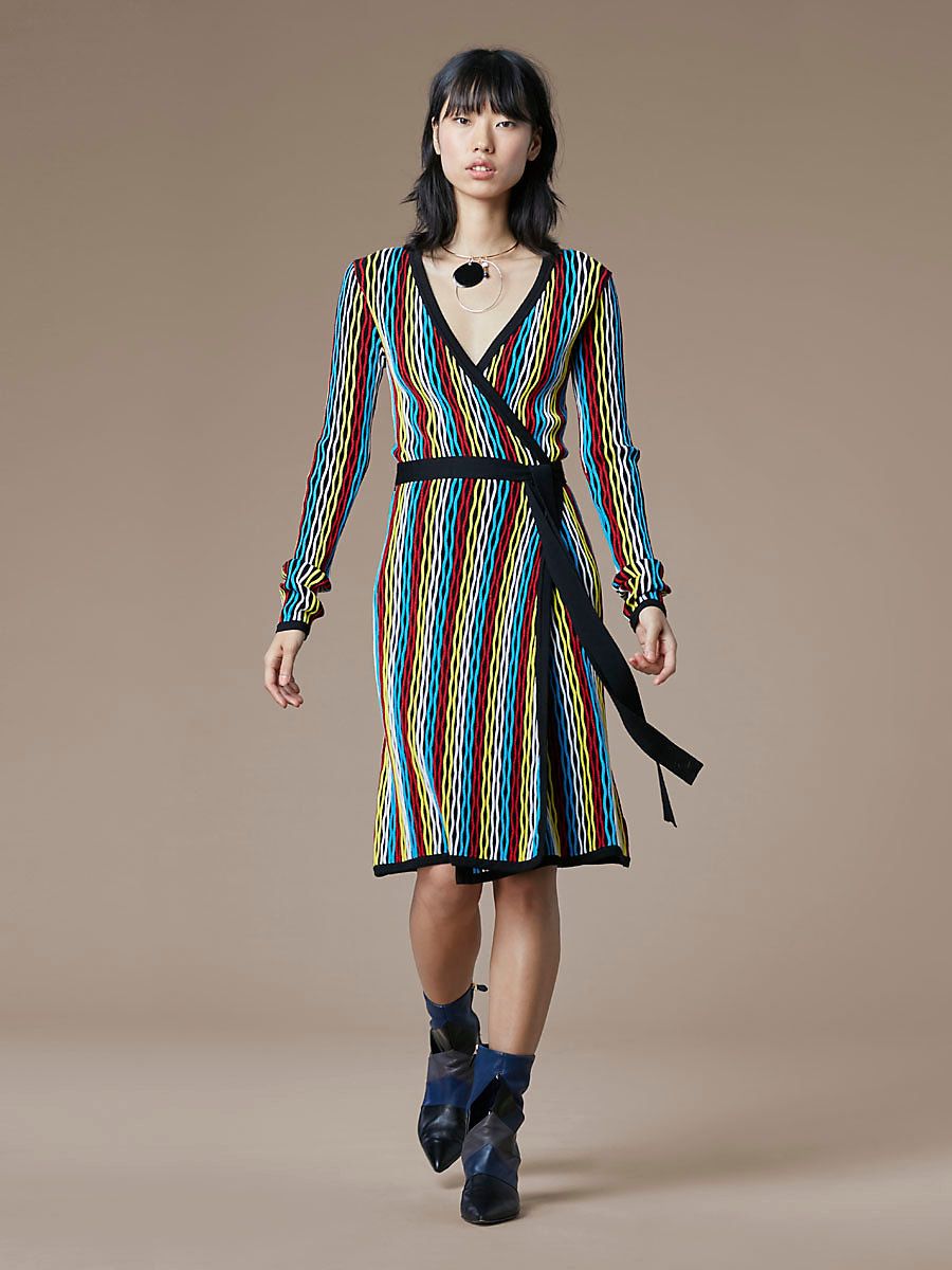 What to Shop at Diane Von Furstenberg's Sale - DVF Wrap Dress On Sale