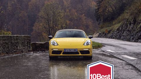 preview for Porsche 718 Boxster/Cayman: Car and Driver 10Best