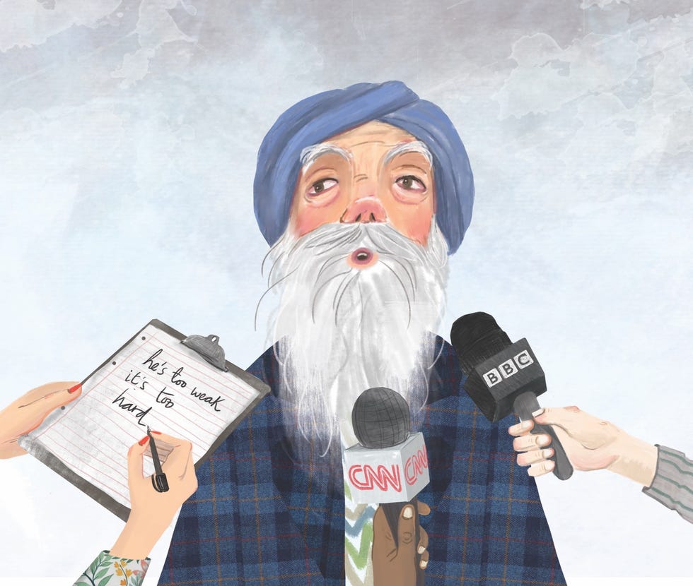 Facial hair, Finger, Microphone, Hand, Moustache, Audio equipment, Beard, Plaid, Tartan, Wrist, 