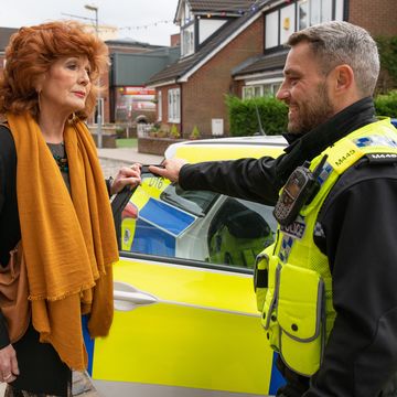 Claudia is arrested in Coronation Street