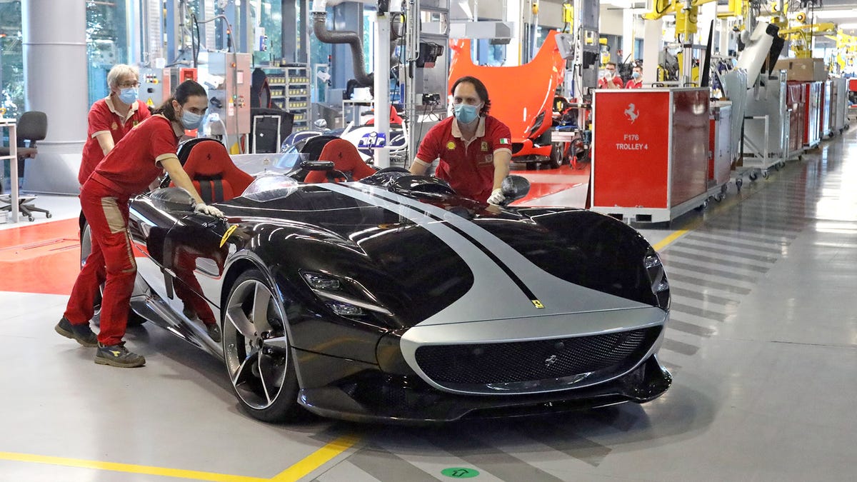 Luxury carmaker Ferrari suspends production of vehicles for