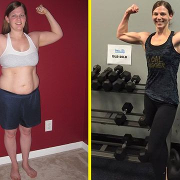 Becky Huff before and after weight loss