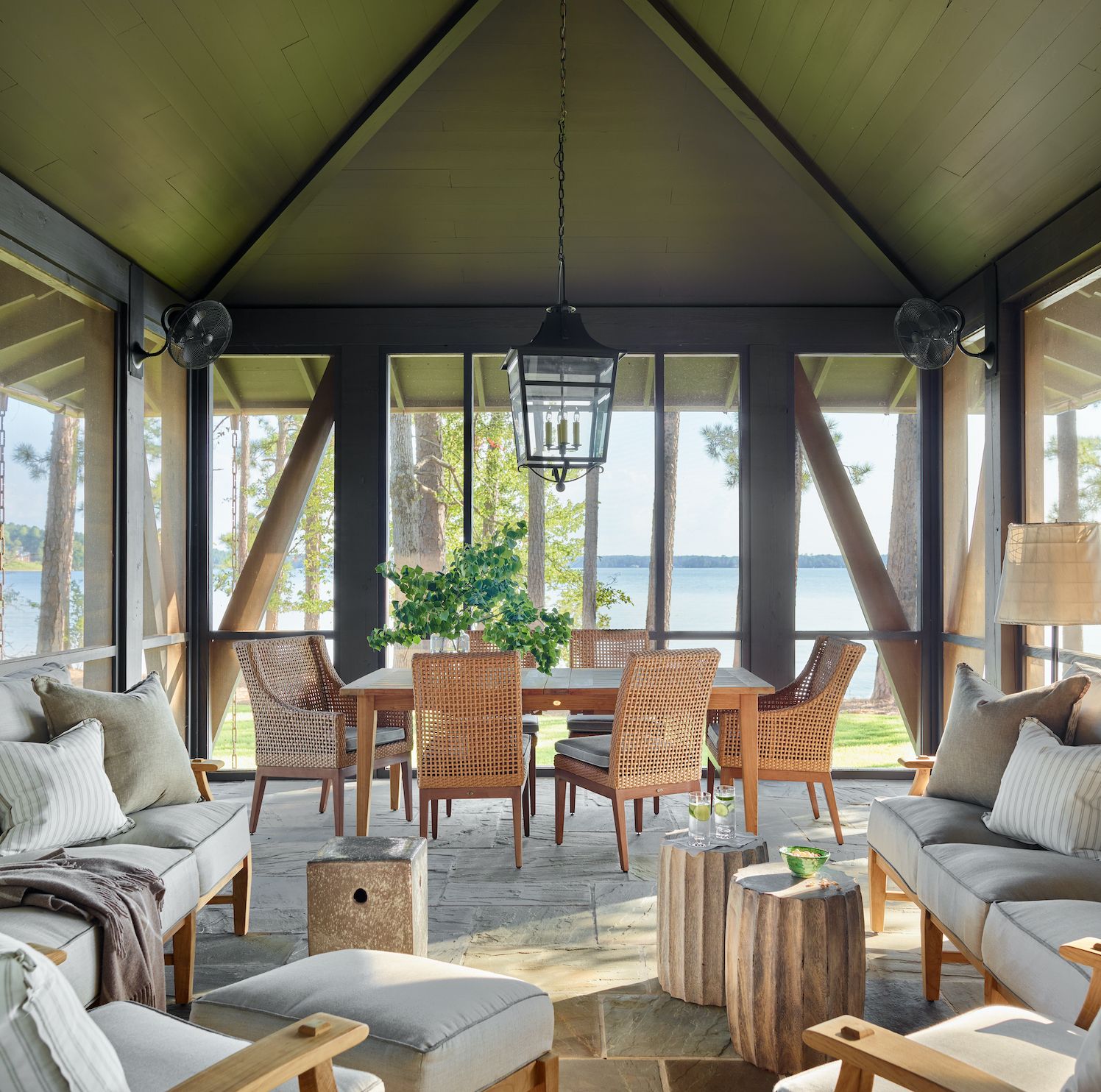 A Lakefront Retreat in Alabama Gets a Thoughtful Makeover for an Expanding Family