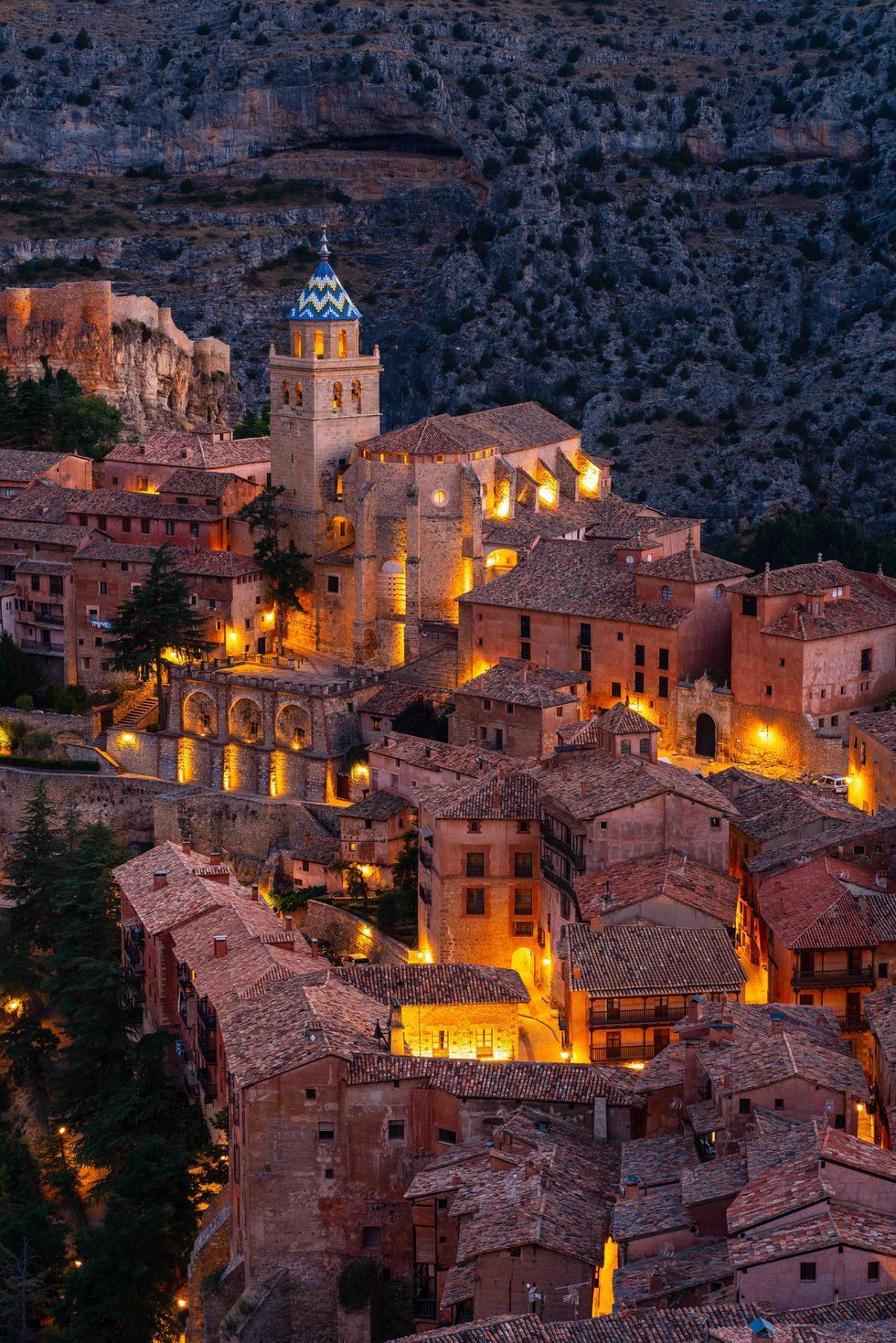 albarracin, spain july 20, 2020 albaracín is a small tourist town in the province of teruel