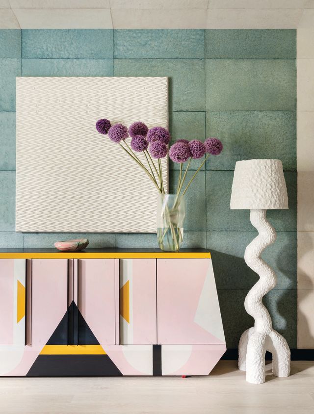 Purple, Violet, Pink, Room, Magenta, Wall, Interior design, Design, Wallpaper, Tile, 
