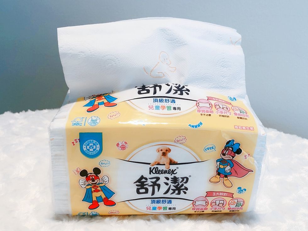 舒潔與迪士尼再度出擊，獨家推出米奇小超人包裝，點燃媽媽少女心~市場首創「兒童學習專用濕式衛生紙」問市