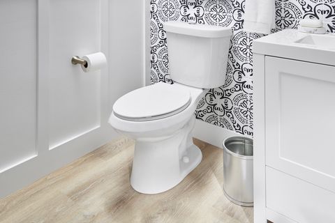 100676582 glacier bay dual flush elongatedcombo toilet 315985386 woodcrafters lilliard 30” white  312919065 setra toilet paper holder bn  306155337 cigno 8 in x 8 in matte porcelain floor and wall tile nano white 306059551 dusk cherry 87 in w x 476 in l luxury vinyl plank flooring 2006 sq ft  case 308183571 stylewell white 17 in x 25 in non skid cotton bath rug with border 100009706 1x5 top horizontal board 100094214 1x3 vertical strip board 100094214 1x6 base board 309729690 stylewell towels in white 308907663 bath accessory s4 203087326 mylar 8qt waste basket thd 1976212 summer bath event 2021 pirrello