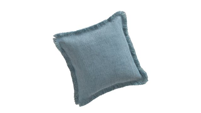 Turquoise, Blue, Pillow, Wool, Linens, Turquoise, 