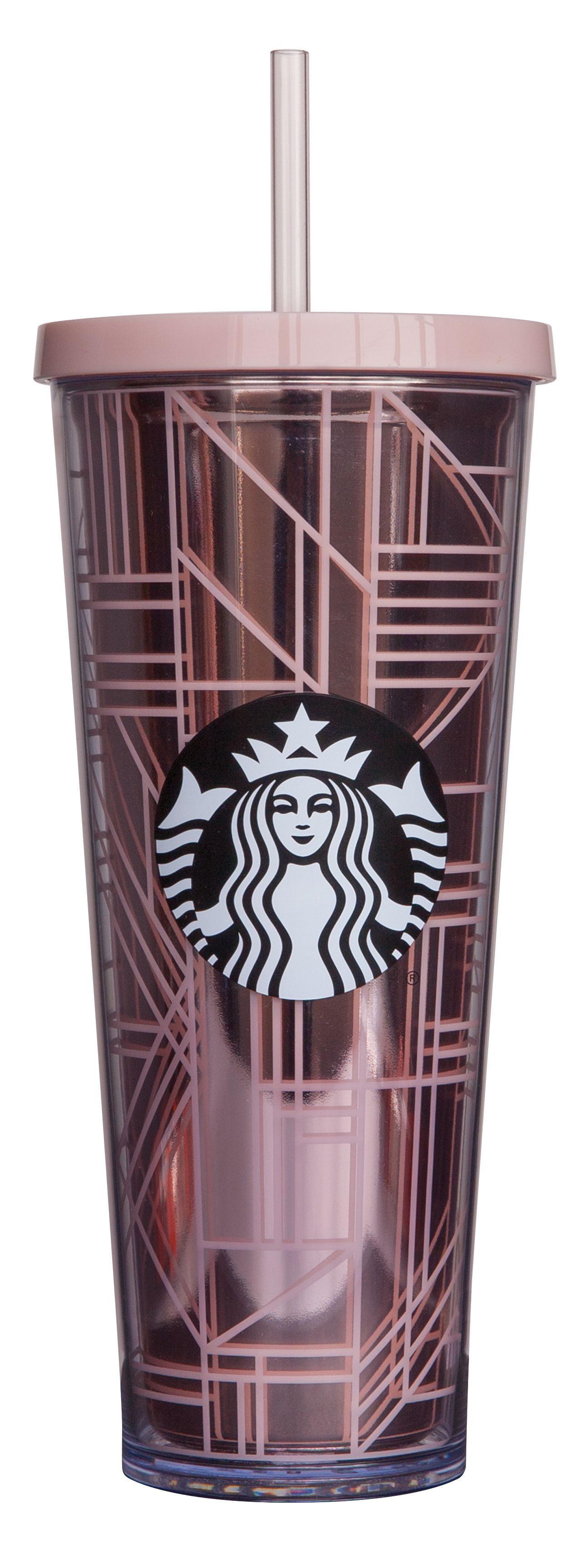 Starbucks Go With All Your 2024 Heart & Winky Cold Tumbler 24 Oz