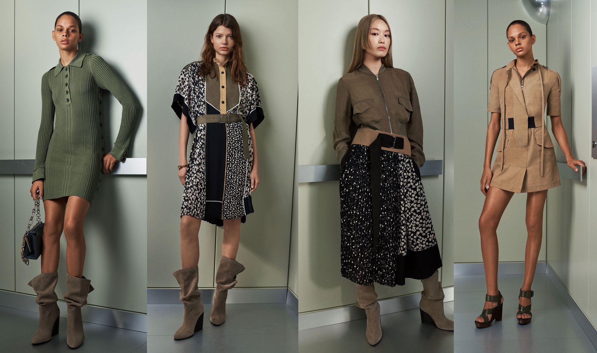 La nueva colección de Zara SRPLS hará que el look militar tenga