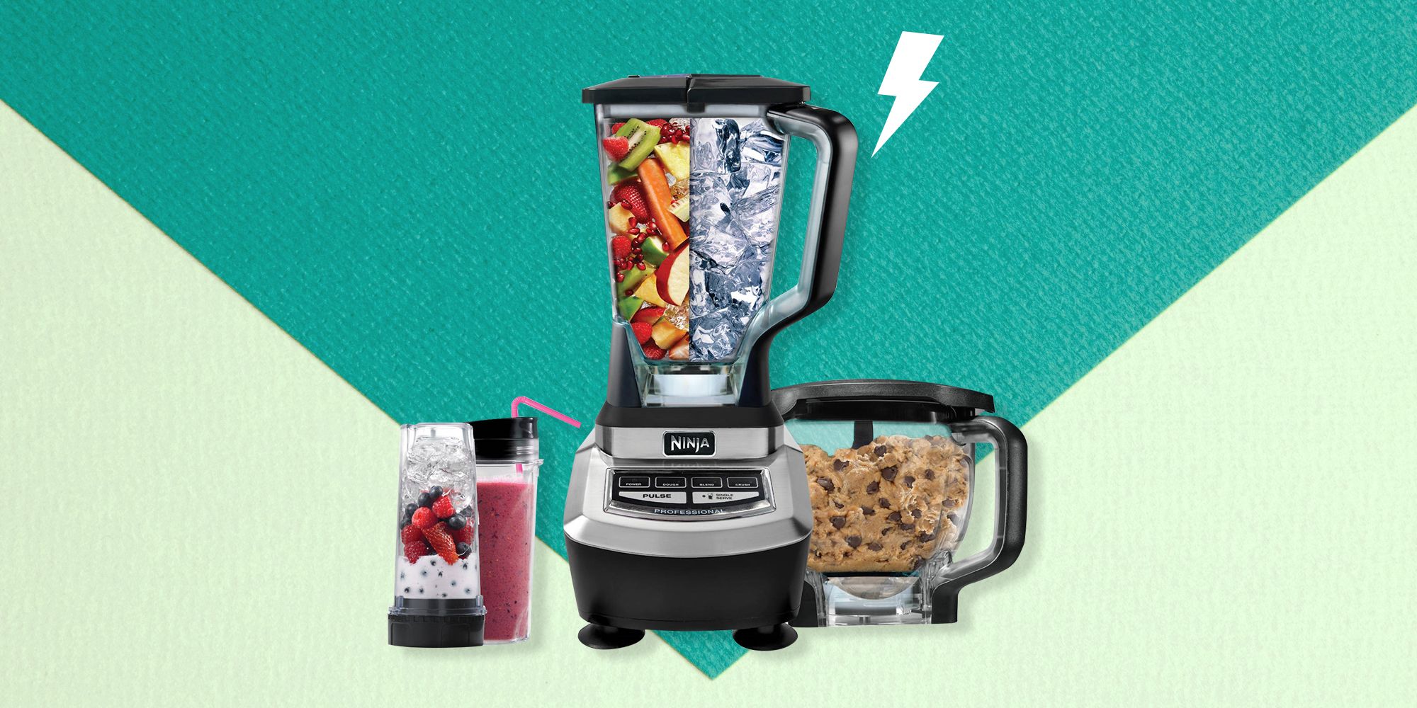 Ninja BL780 Food Processor and Kitchen Blender System (Refurbished