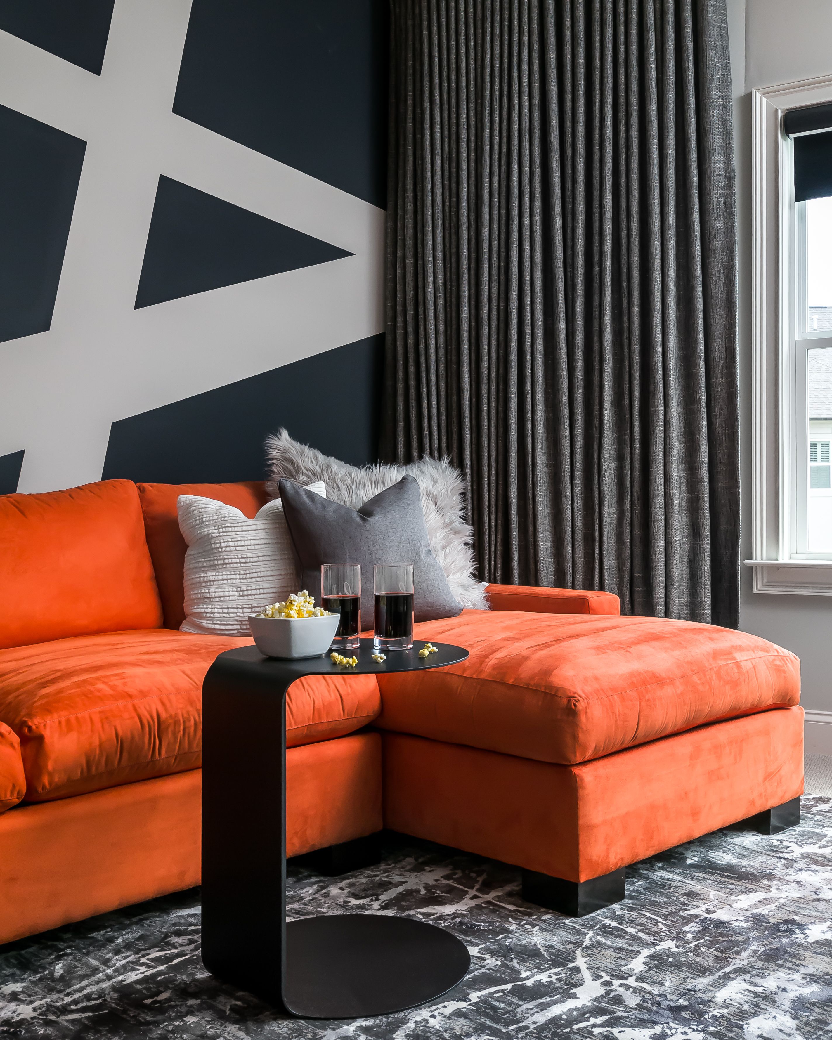 simple orange decor ideas for home