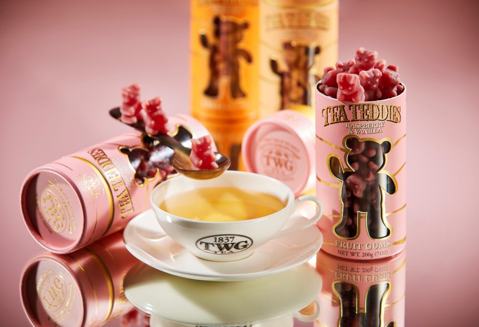 TWG Tea「茶香泰迪」軟萌登場！8種口味小熊軟糖可直接食用還能沖泡成果香茶飲