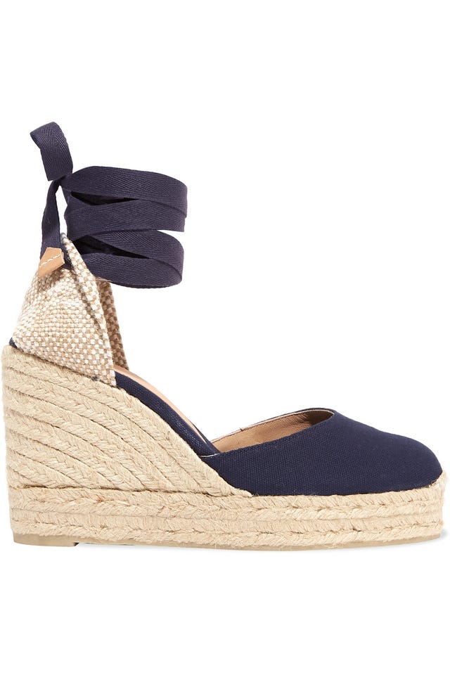 Footwear, Shoe, Espadrille, Sandal, Wedge, Beige, 