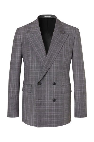 Clothing, Outerwear, Blazer, Jacket, Suit, Sleeve, Formal wear, Top, Pattern, Coat, 