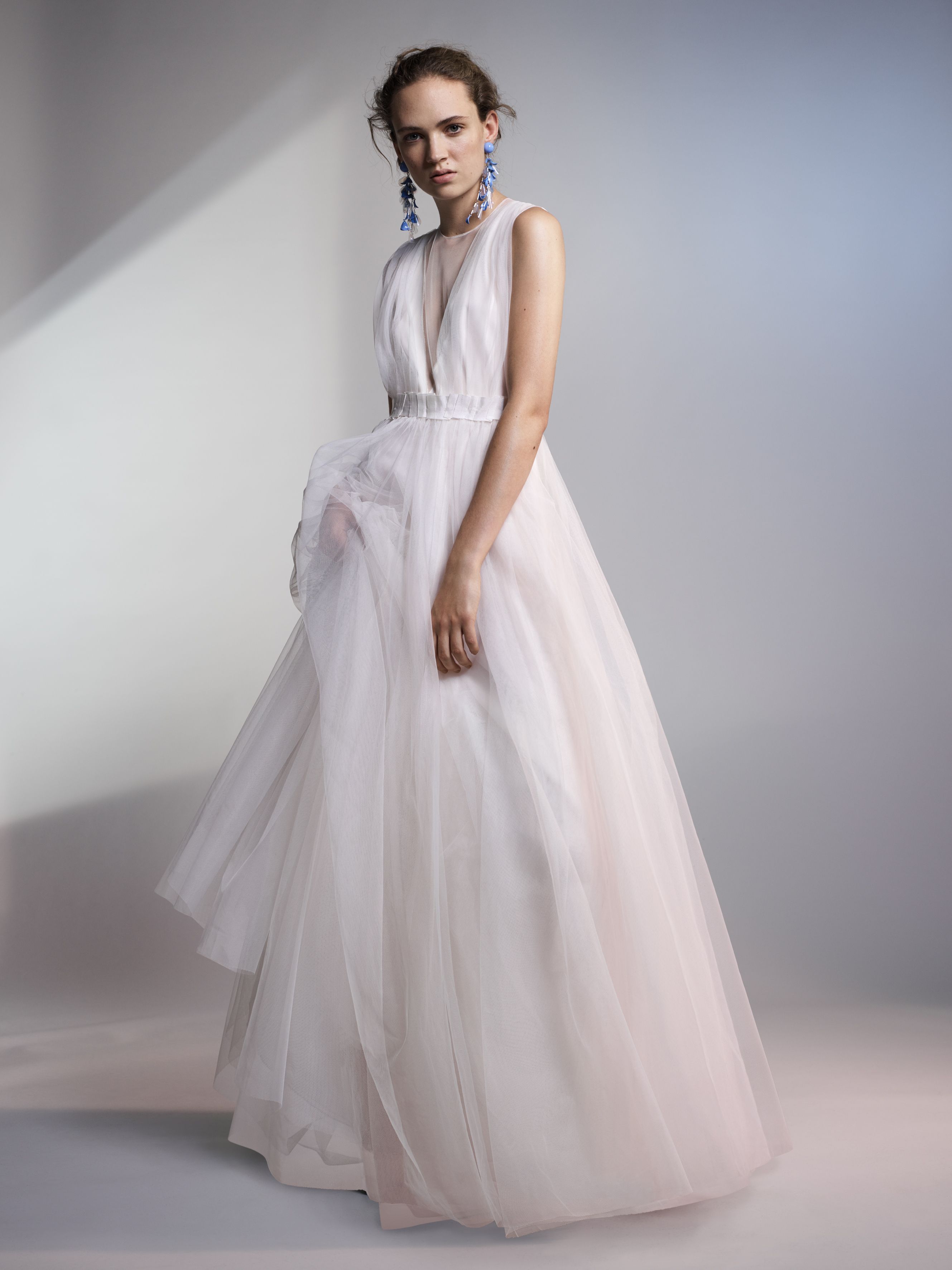 Hu0026M's Conscious Exclusive collection includes a stunning wedding dress