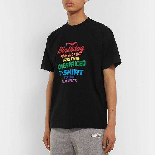 This Balenciaga T-Shirt Shirt Has People Very, Very Confused