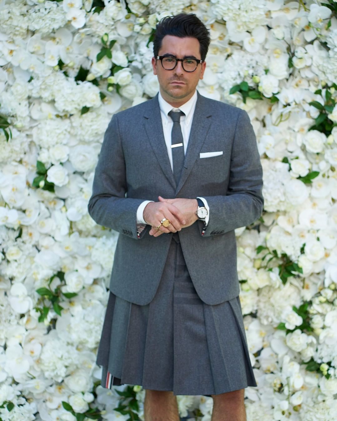 Dan Levy Emmys 2020 Outfit - See Dan Levy's Emmys Kilt Look Photos