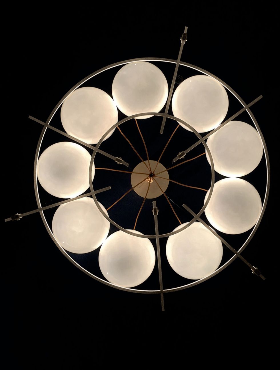 chandelier shapes  ﻿gridcircle, nilufar federico peri, designer, interior designer, marieclaire maison italia, dicembre2020 gennaio2021