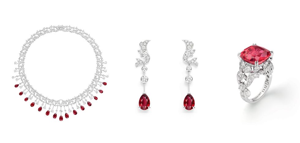 Jewellery, Fashion accessory, Body jewelry, Gemstone, Earrings, Ruby, Silver, Diamond, Platinum, Metal, 