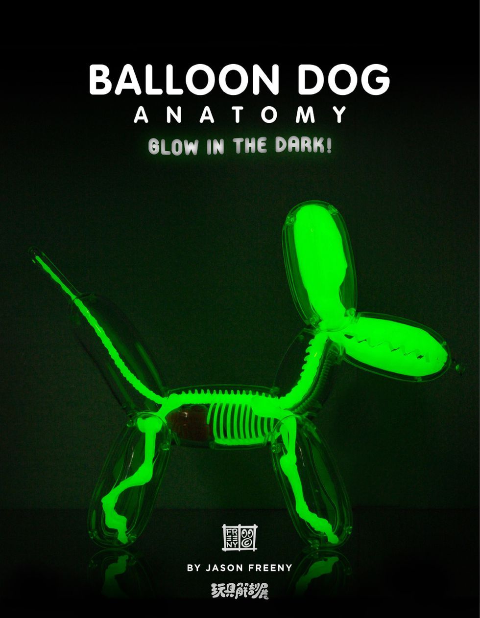 Jason Freeny, 展覽, 氣球狗, 潮流, 玩具解剖展, 藝術家