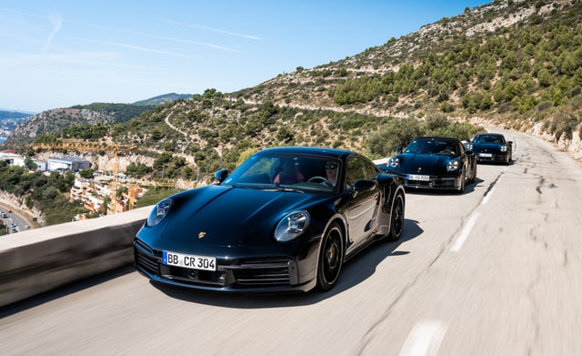 View Photos of 2020 Porsche 911 Turbo S Prototype