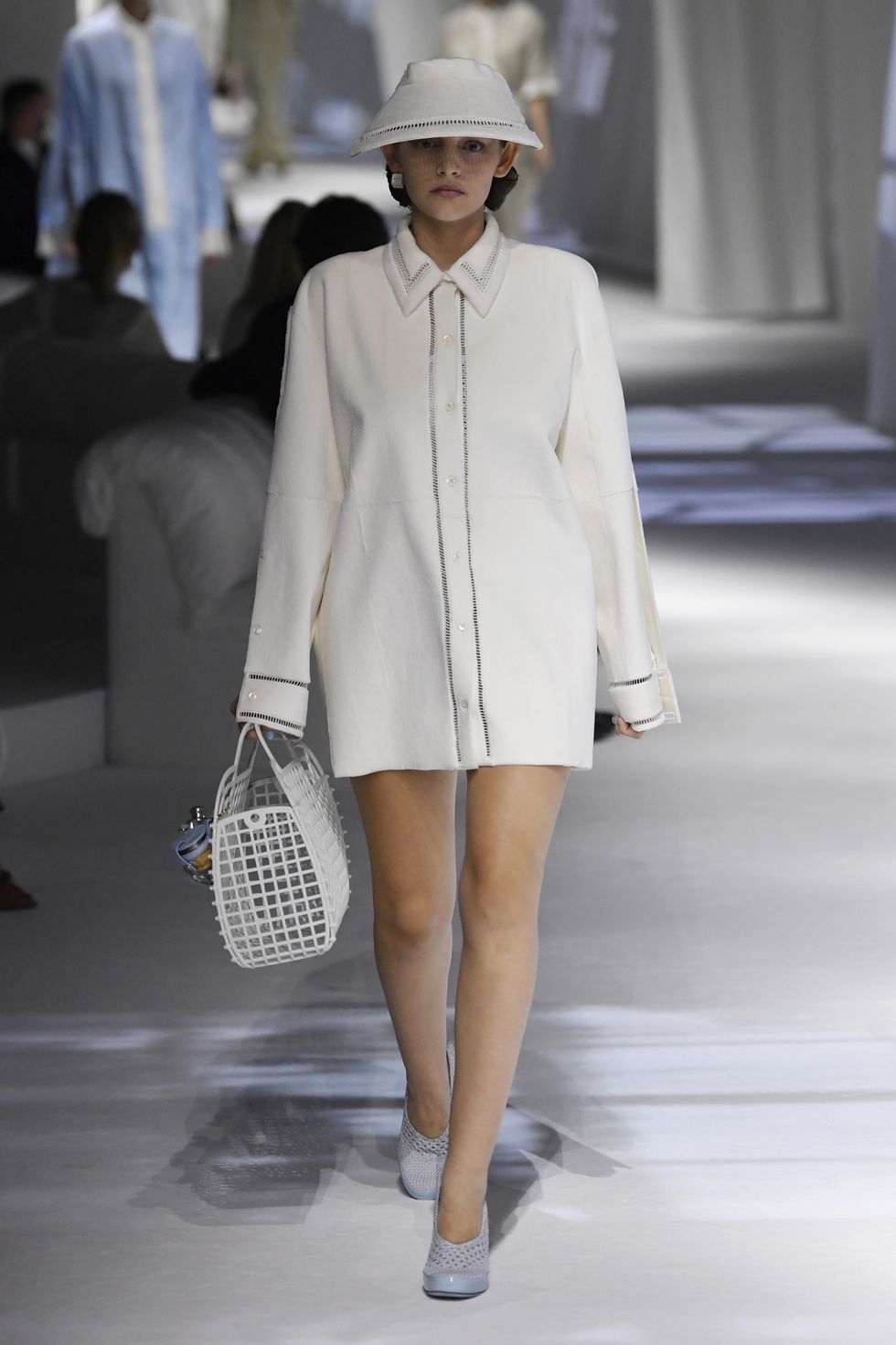 Fendi Spring 2021 Collection Images - Fendi's Runway Show Reflects