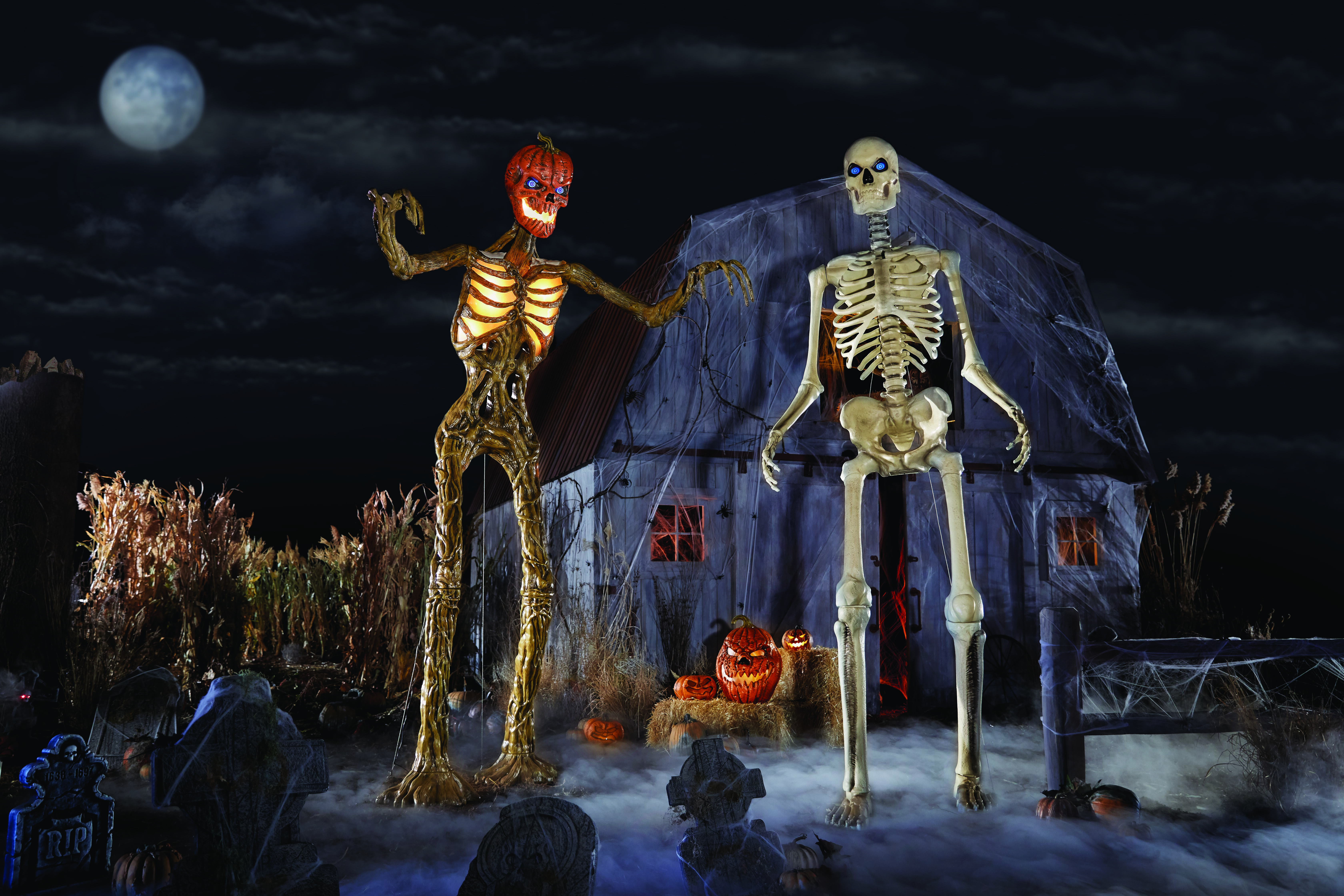 Skeleton Hand And Leg Elements Set For Halloween Stock