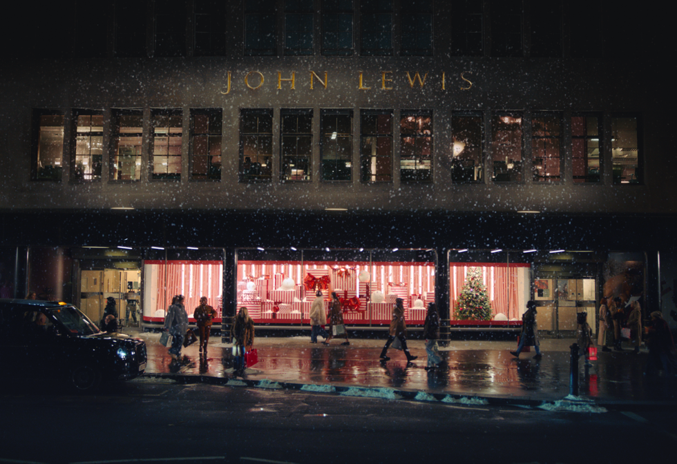 John Lewis Christmas advert 2024 Shop the Fair Isle jumper