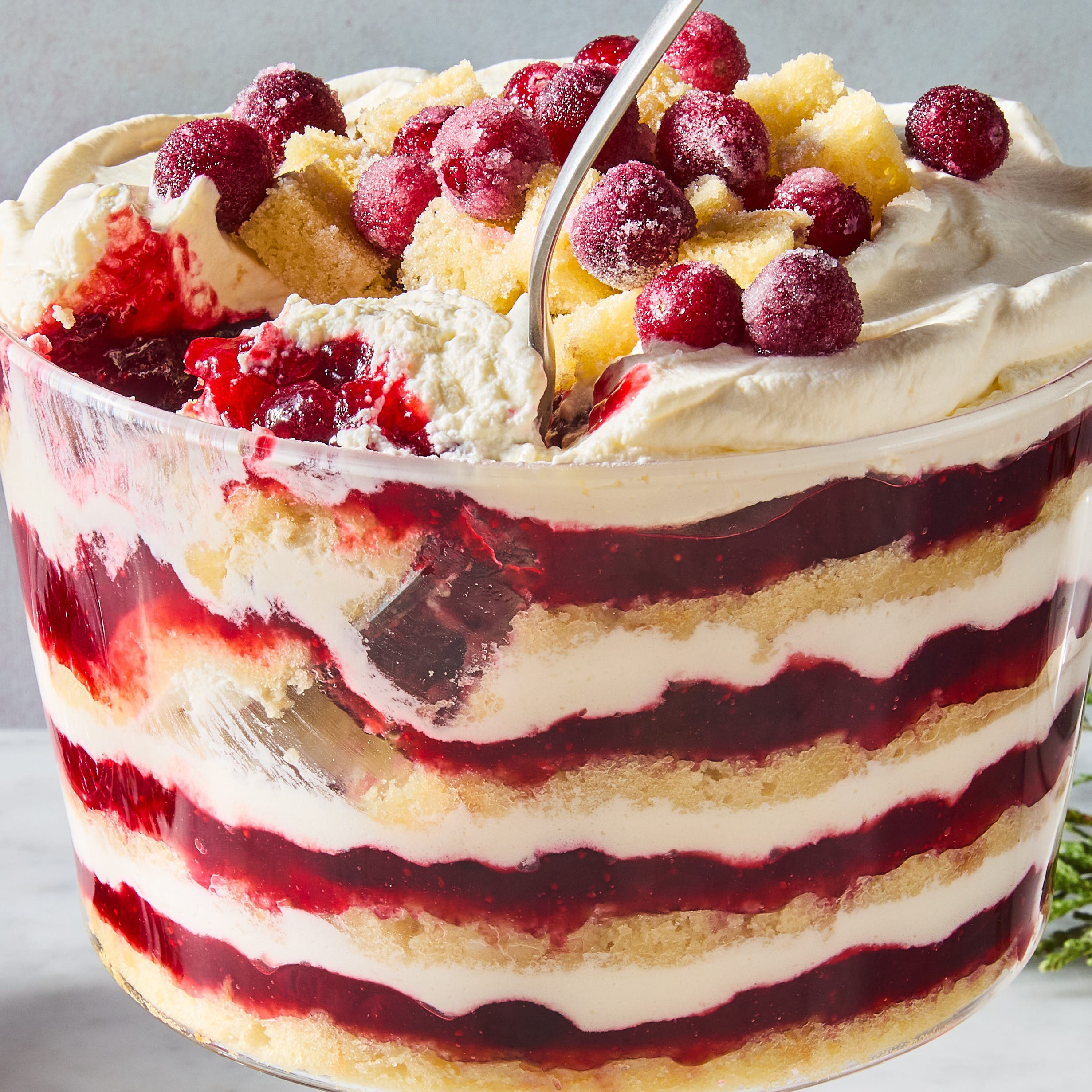 Best 12 Layers Of Christmas Trifle Recipe - How To Make A 12 Layers of ...