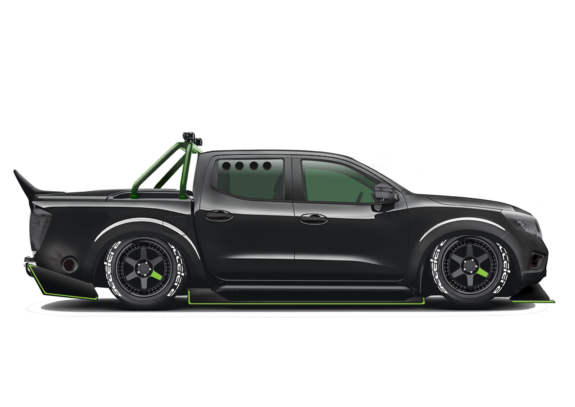 A Nissan Pickup Truck With the 1000-HP Heart of a GT-R - Navara-R