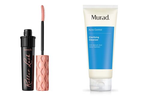 Benefit Roller Lash Mascara and Murad Acne Clarifying Cleanser