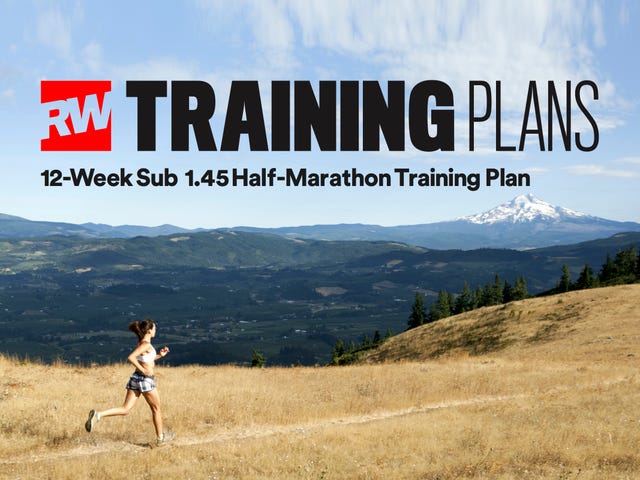 Sub 1:45 half marathon training plan