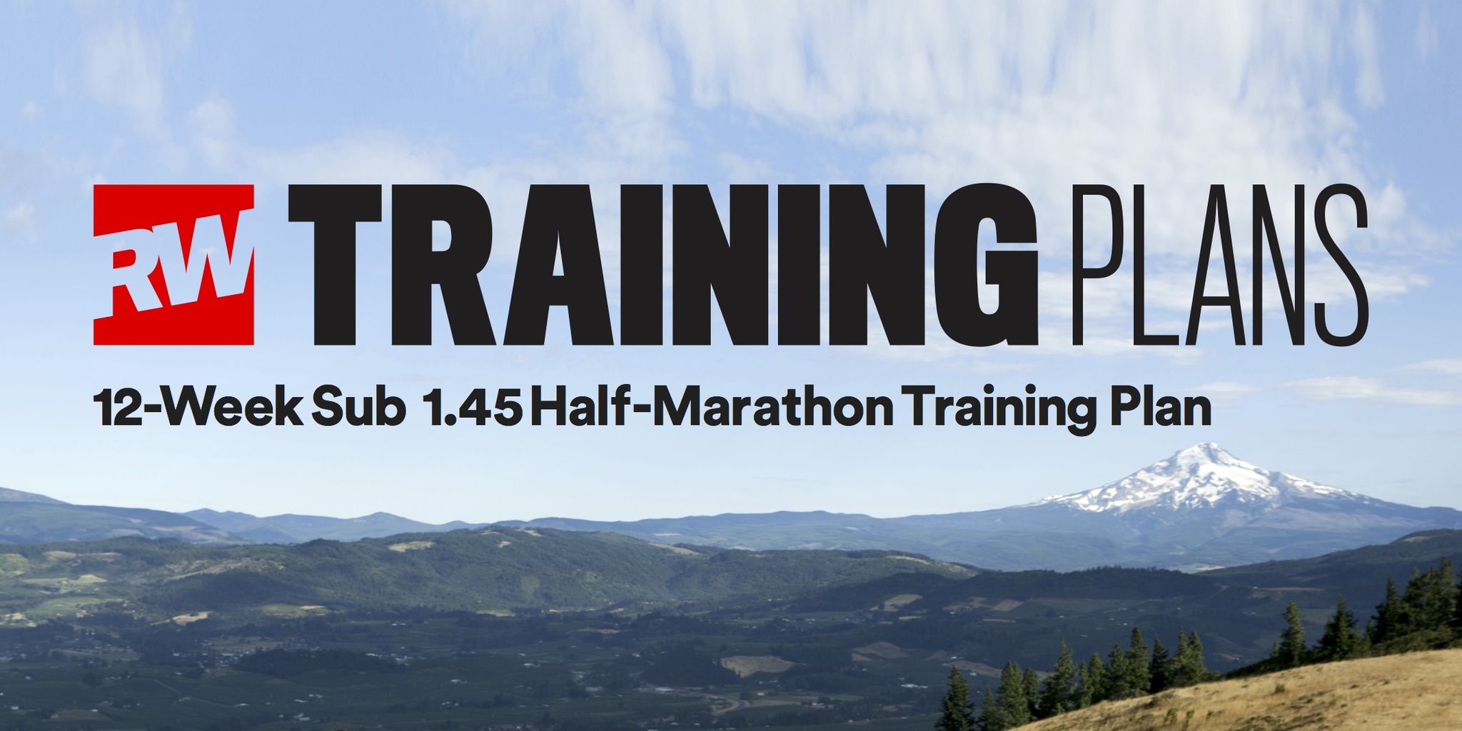 Sub 1:45 half marathon training plan