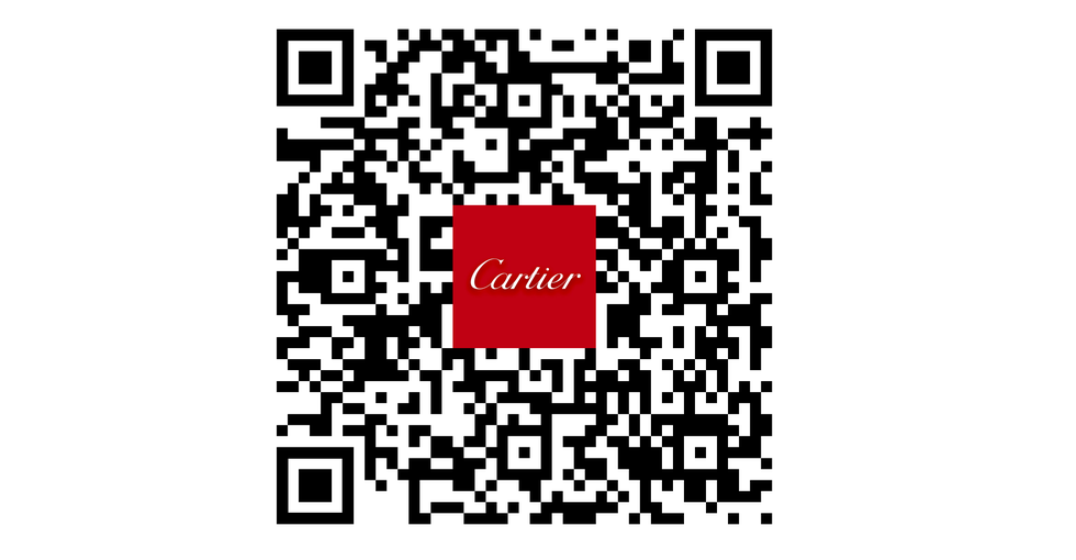 掃描qr code即可加入卡地亞cartier台灣line官方帳號。