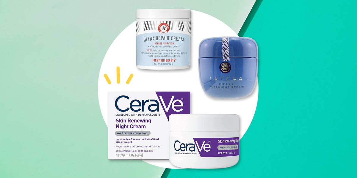 cerave tatcha first aid beauty night cream