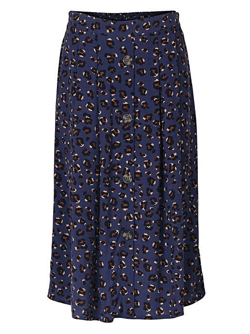 Pleated animal print skirt Oliver Bonas