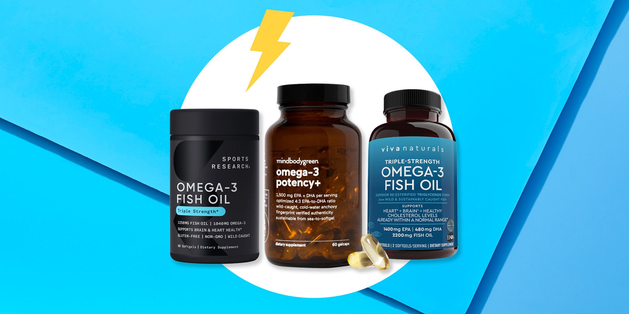 Omega-3 Fish Oil, Triple Strength , 30 Softgels