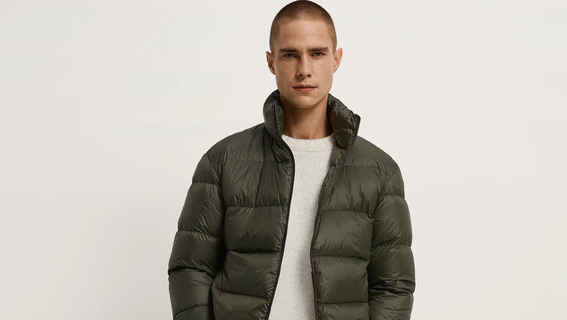 Consejo Grapa Grabar Zara y la chaqueta de plumas de hombre para hacer frente al frío