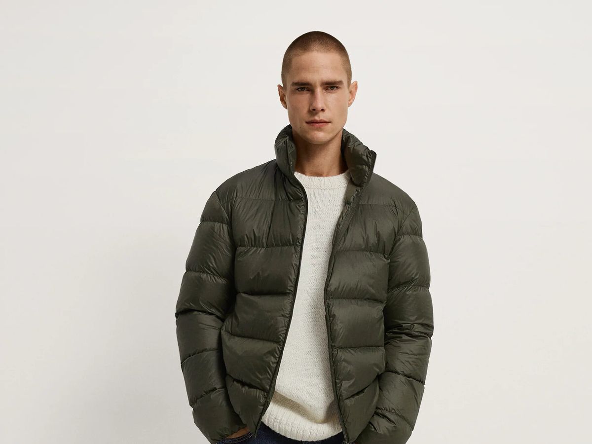aniversario Interminable Eléctrico Zara y la chaqueta de plumas de hombre para hacer frente al frío