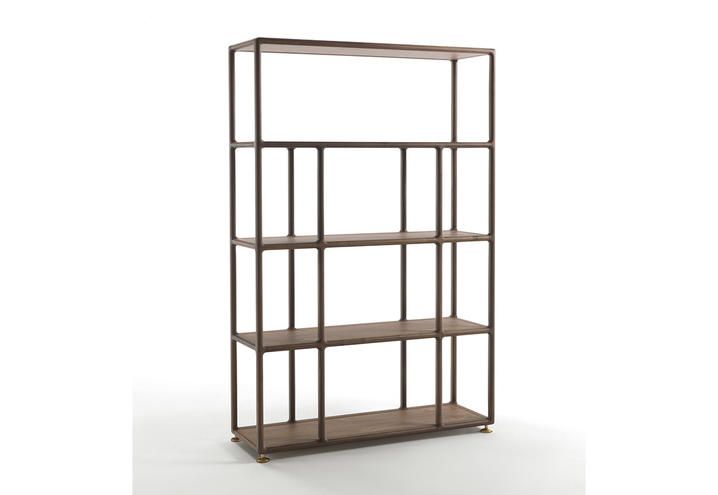 Shelf, Shelving, Furniture, Display case, Bookcase, Rectangle, Glass, Table, Metal, 