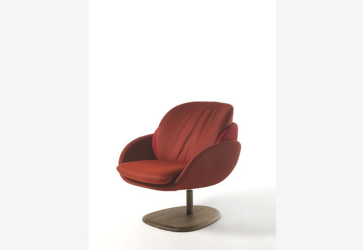 Furniture, Chair, Club chair, Beige, Leather, 