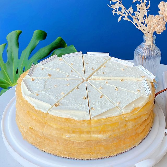 《時飴approprie》千層蛋糕店限量推出榴槤千層蛋糕、麝香葡萄千層蛋糕！