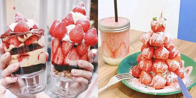 全台10大爆盆草莓甜點