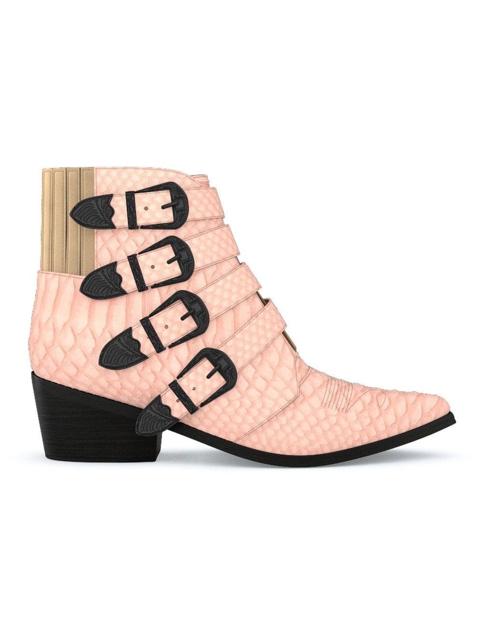 Footwear, Boot, Shoe, Beige, Pink, Brown, Tan, Cowboy boot, Fashion accessory, Peach, 