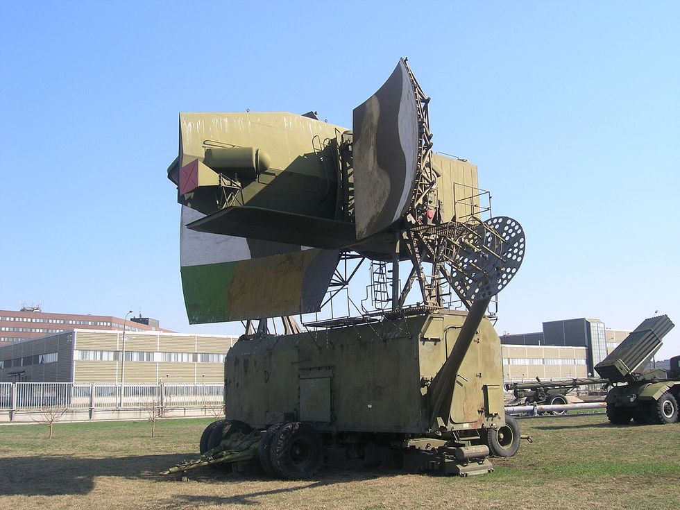 5n62v targeting radar for s 200 air defense system attogliatti technical museum