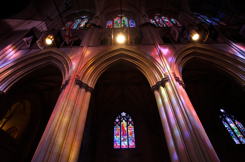 WASHINGTON D.C.Sept. 19, 2012The are 231 stained glass windows in the National Cathedral and non